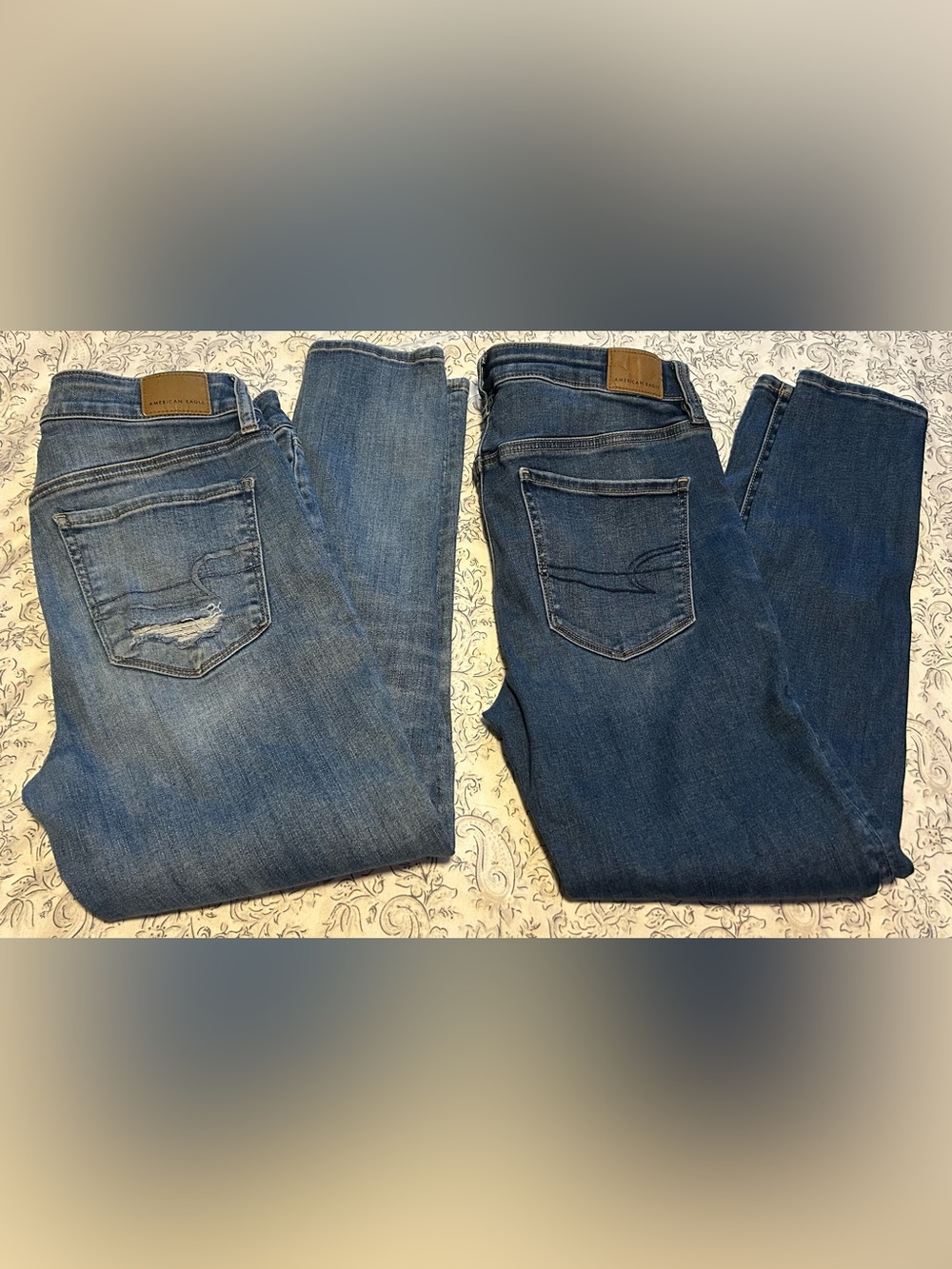 American Eagle Next Level Super Stretch Skinny Jeans Bundle Size 8 Short